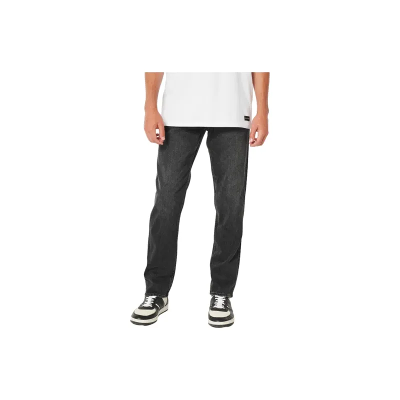 Hollister Jeans Men Black Washed-1