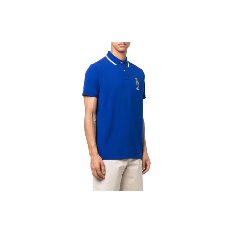 Polo Ralph Lauren Polo Shirts Men Blue-2