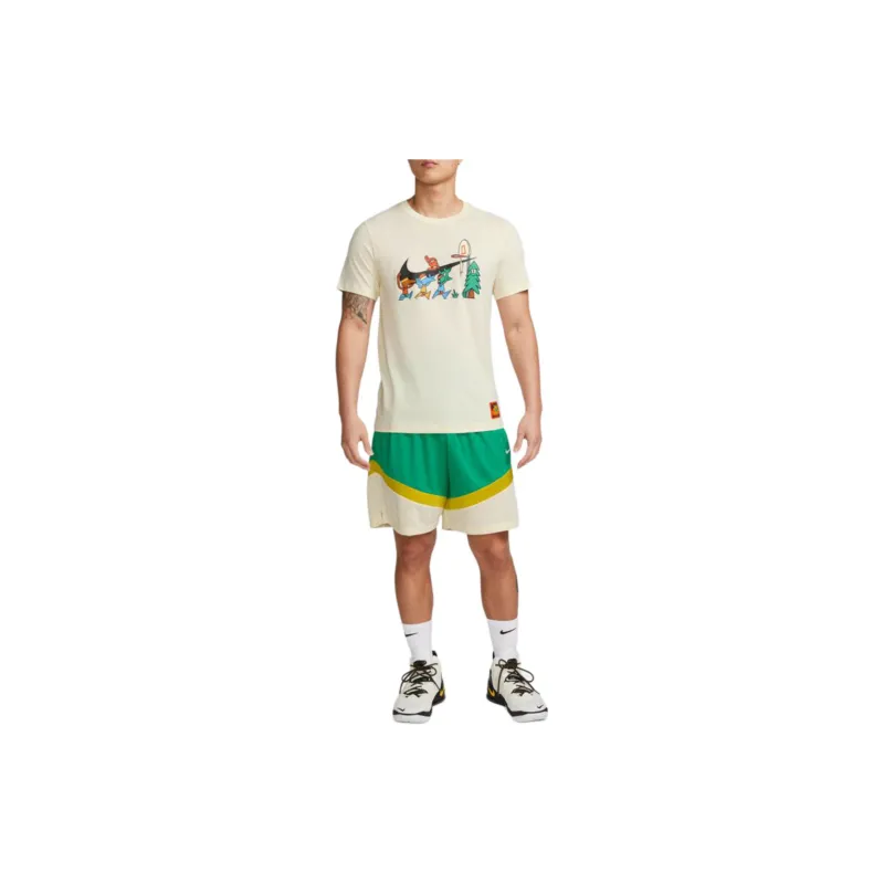 Nike T Shirts Men Khaki-4