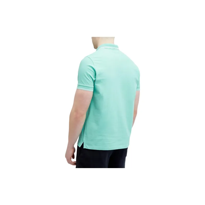 STONE ISLAND Compass Cotton Polo Shirt-3