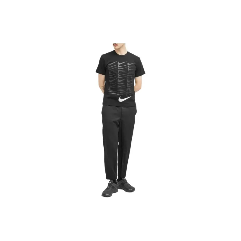 Nike Comme Des Garcons Tonal Swoosh Print T shirt-2