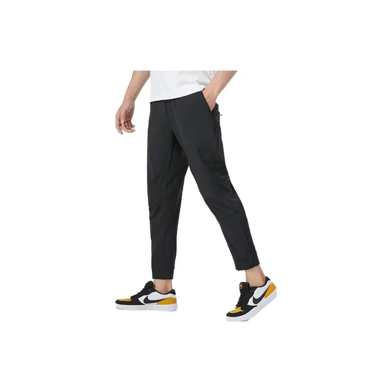 Nike Dri Fit Casual Pants Men's Black-4