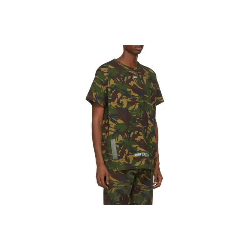 OFF WHITE T Shirt Men's Camouflage-4