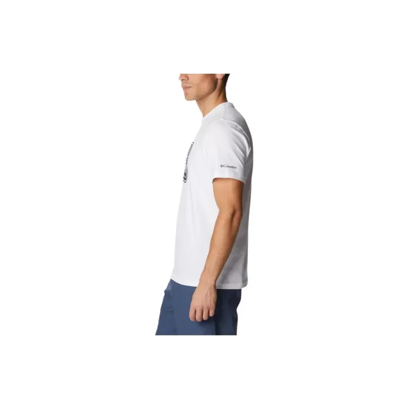 Columbia T Shirts Men White-4