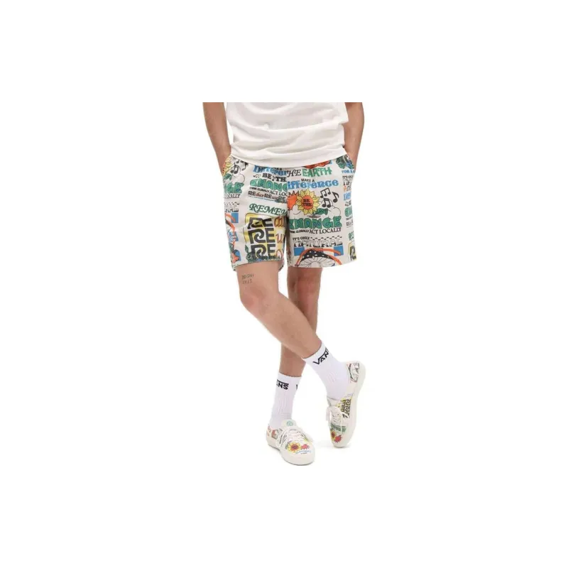 Vans ECO POSITIVITY Casual Shorts Men's Ecru-2