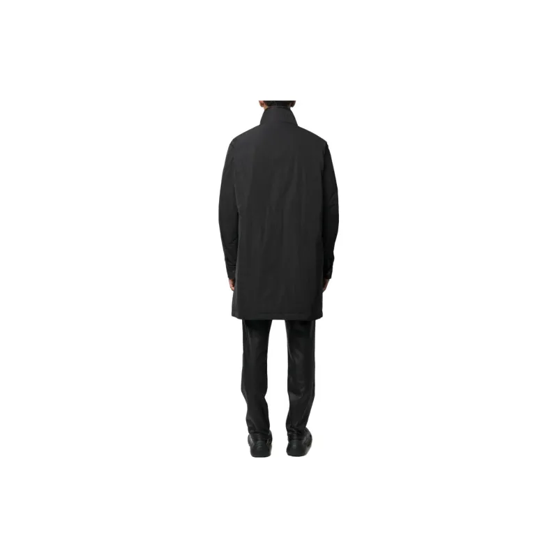 Moncler Coats Men Black-2