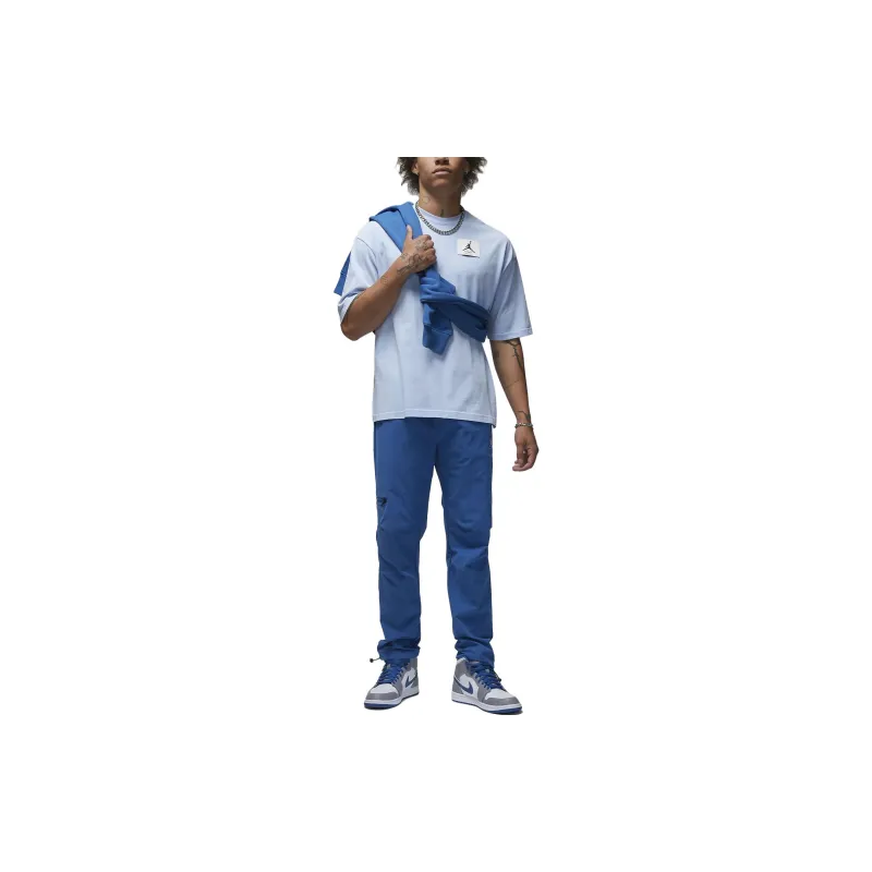 Jordan Flight Essentials T Shirts Men Sky Blue-2