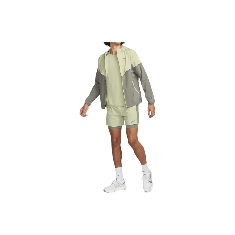 Nike Repel Running Jacket Jackets Coats Men's Olive Halo-2