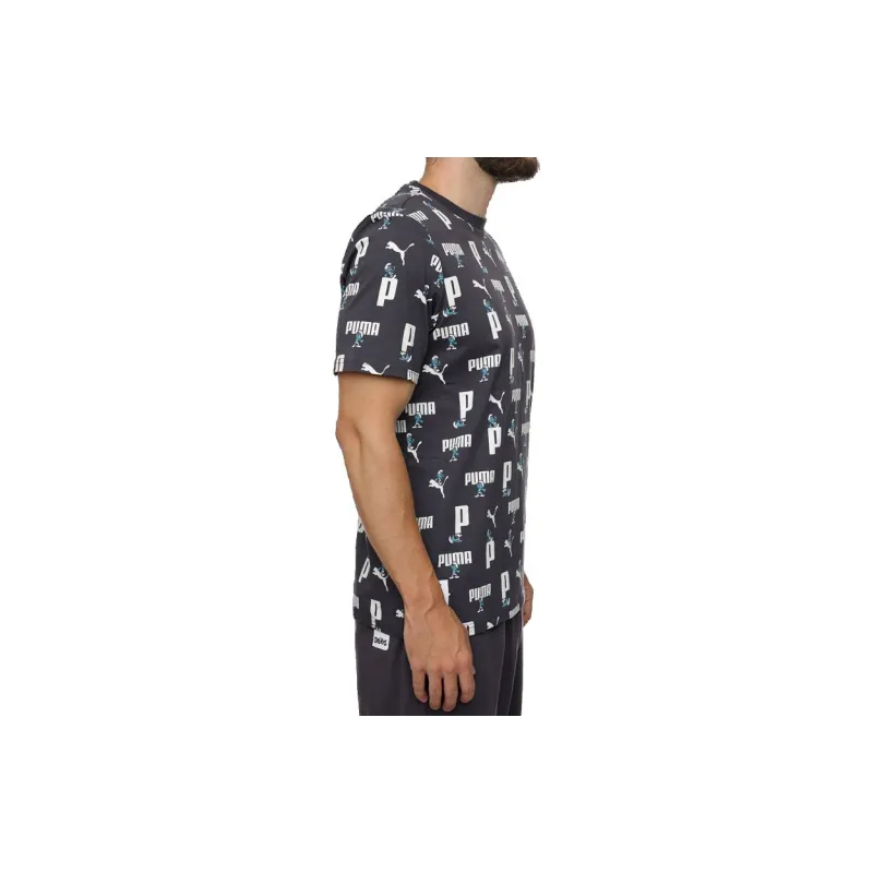 PUMA x THE SMURFS T Shirt Men's Black-4