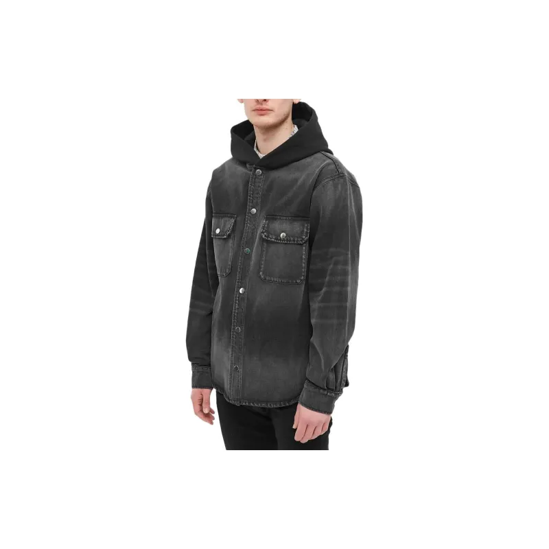 AMIRI Denim Jackets Men Black-1