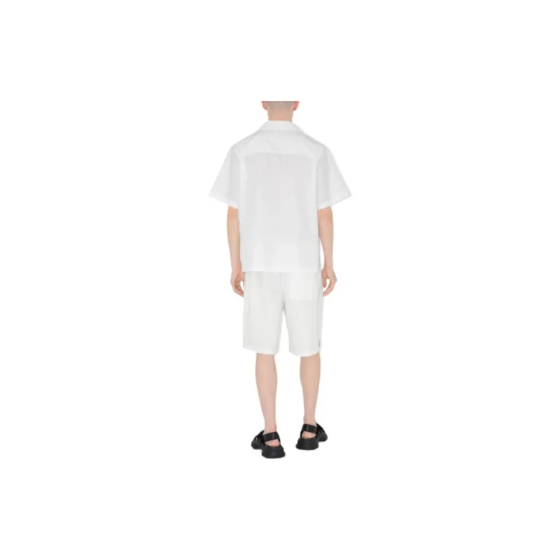 Burberry Casual Shorts Men's Chalk White-4