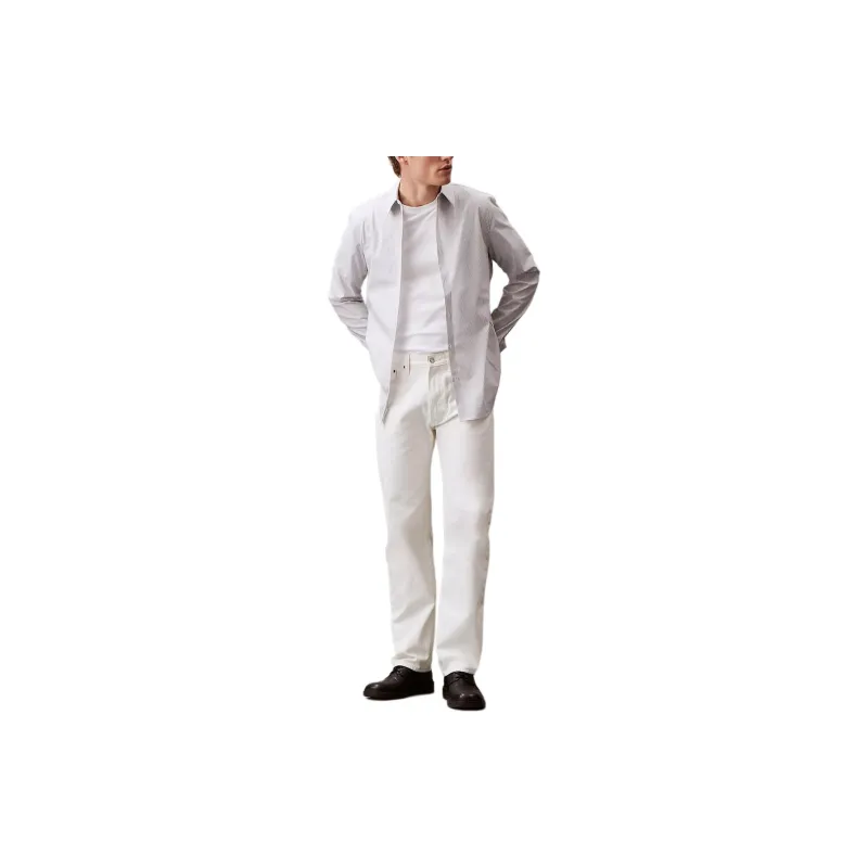 CALVIN KLEIN Shirt Men's Bright White-2