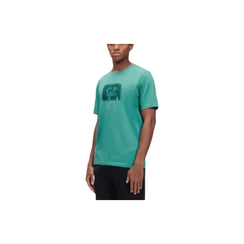 C.P.Company T Shirts Men Turquoise-1