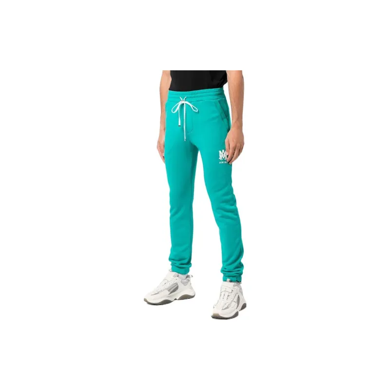 AMIRI Knitted Sweatpants Men Lake Blue-2