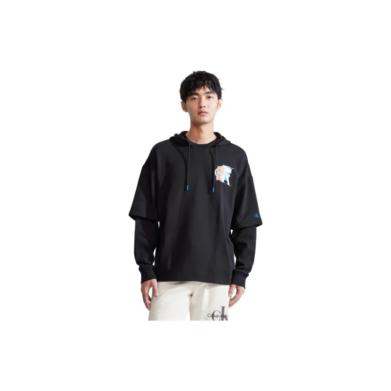 Calvin Klein Sweatshirts Men Space Black BEH-2