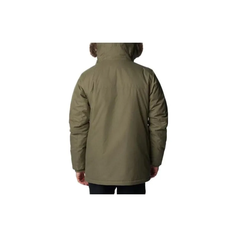 Columbia Leif Trail Jackets Men Stone Green-2