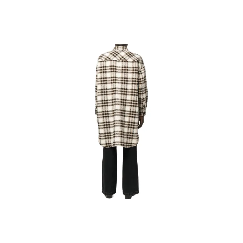 ISABEL MARANT Kotajot Checked Single-breasted Coat-2