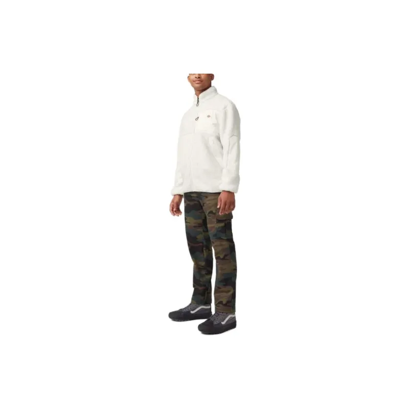 Dickies Chute Fleece Jacket Jackets Coats Men's White-3