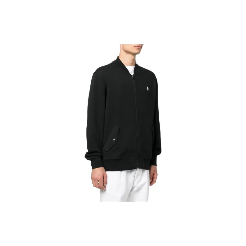 Polo Ralph Lauren Logo embroidered Zip up Pullover-3