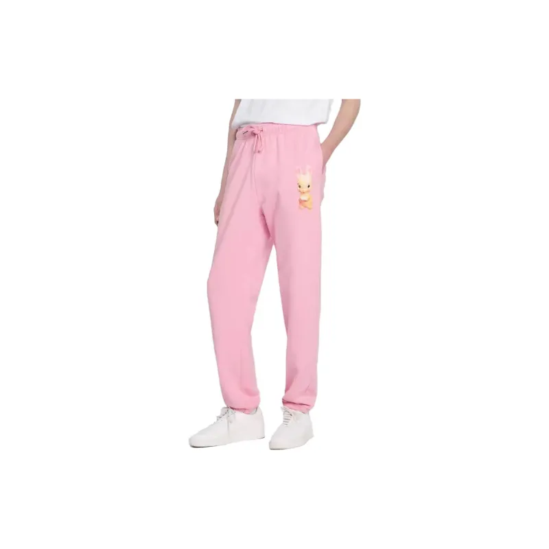 Sandro Knitted Sweatpants Unisex Pink-1