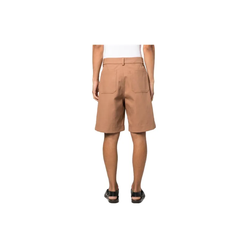 NANUSHKA Low rise Cotton Shorts-3