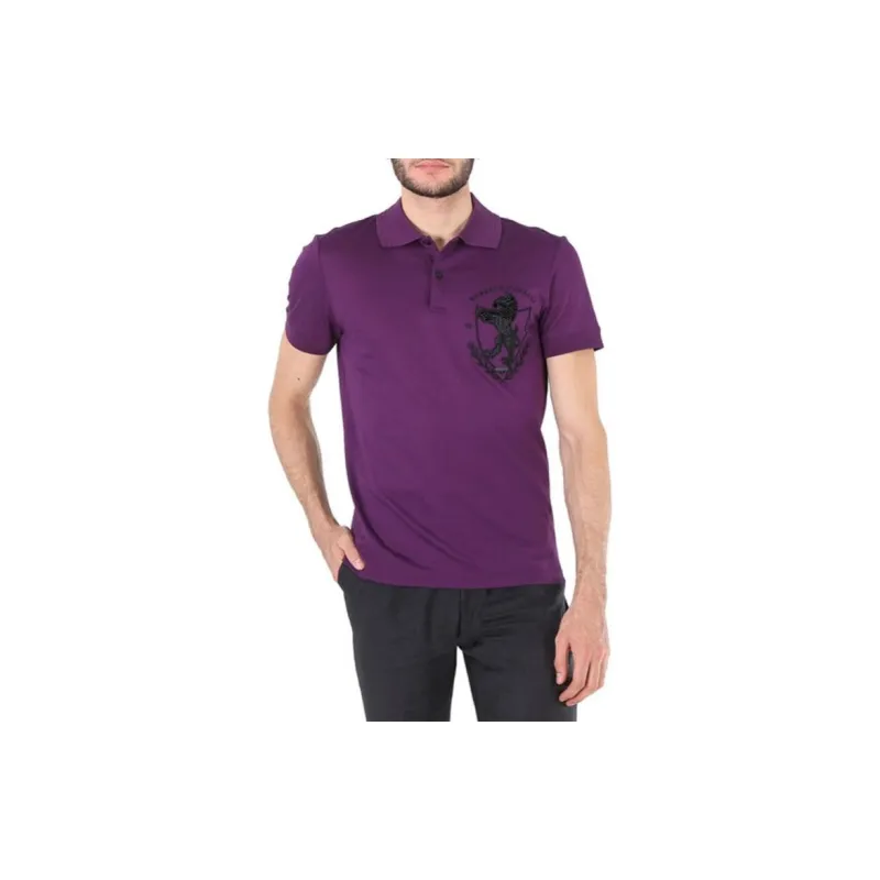 Roberto Cavalli Polo Shirt Men's Purple-2