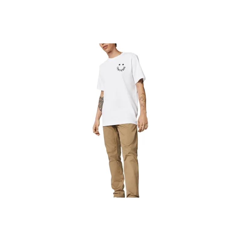 Converse T-Shirts Men White-4
