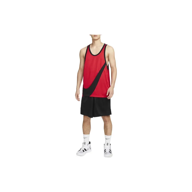 Nike Basketball Jersey Men's Red-4