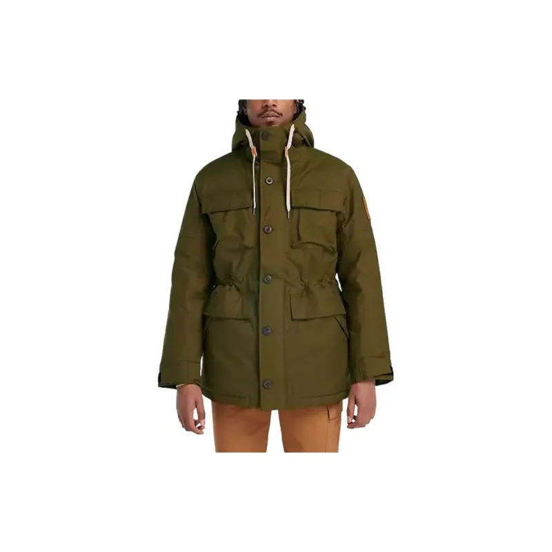 Timberland Wilmington Expedition Waterproof Parka Jackets Coats Men's Green-1