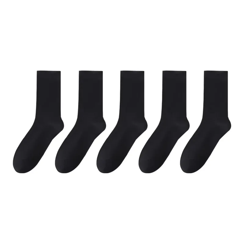 Lan Miao Mid Calf Socks Women's 5 Pack-12