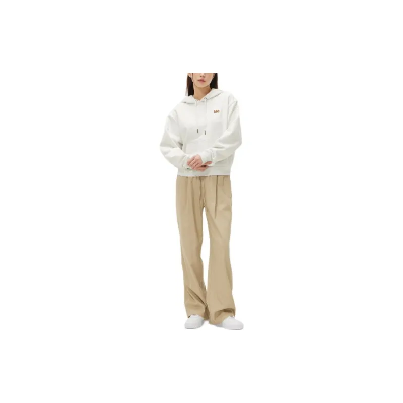 Lee Casual Pants Unisex Beige-6