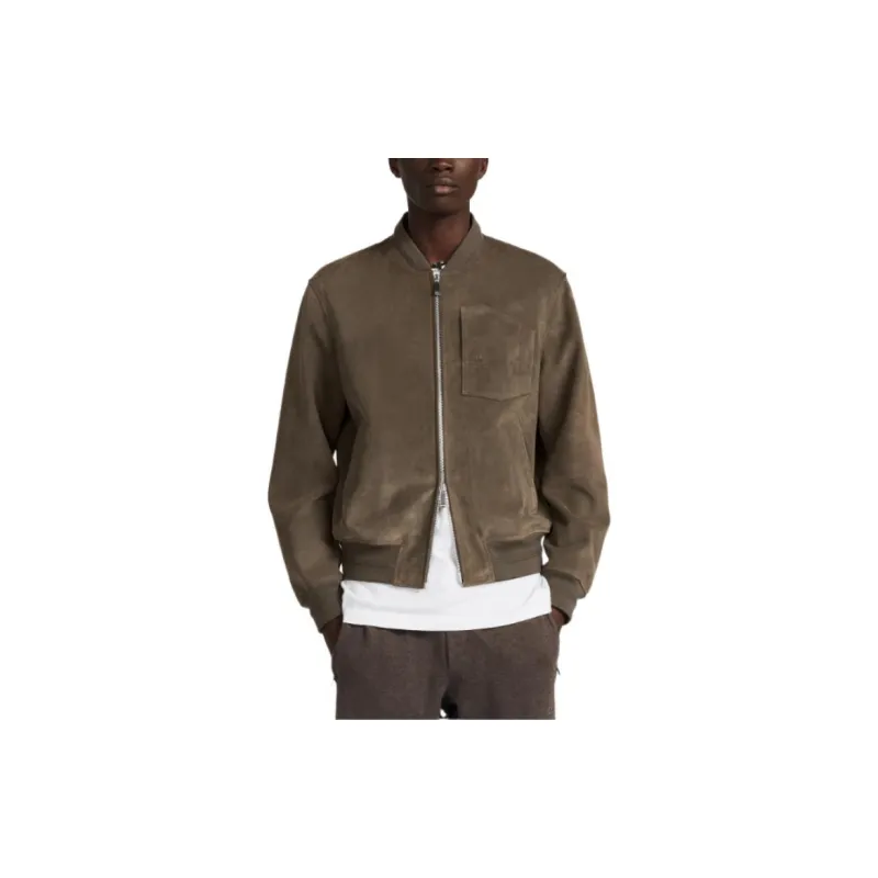 DIOR Leather Jacket Men's Brown-2