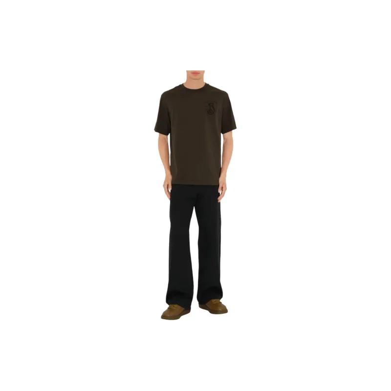 Burberry B Shield Crewneck T Shirt-1