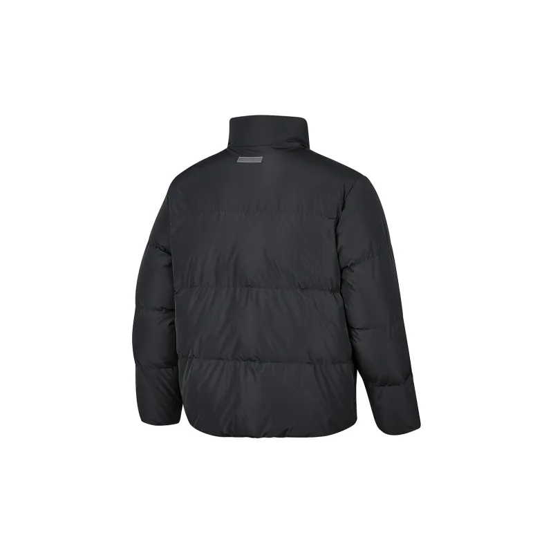 Skechers Sports Alliance Series Puffer Jacket Unisex Carbon Black-1