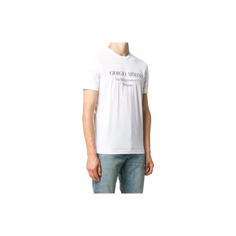 GIORGIO ARMANI Logo Print T shirt-2