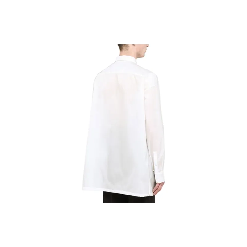PRADA Shirts Men White-4
