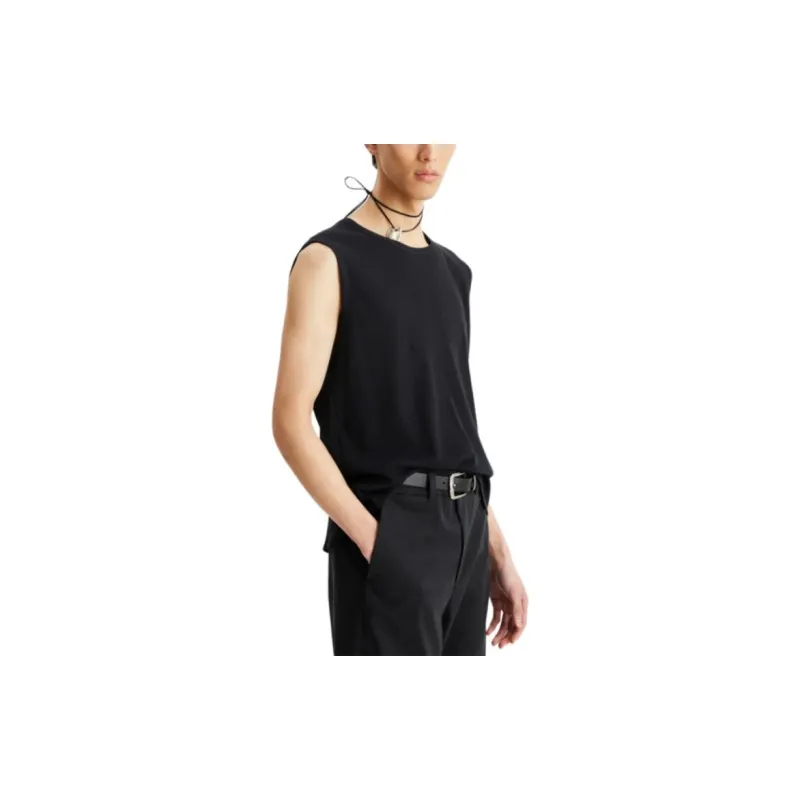 HOLZWEILER Tank Tops Men's Black-1
