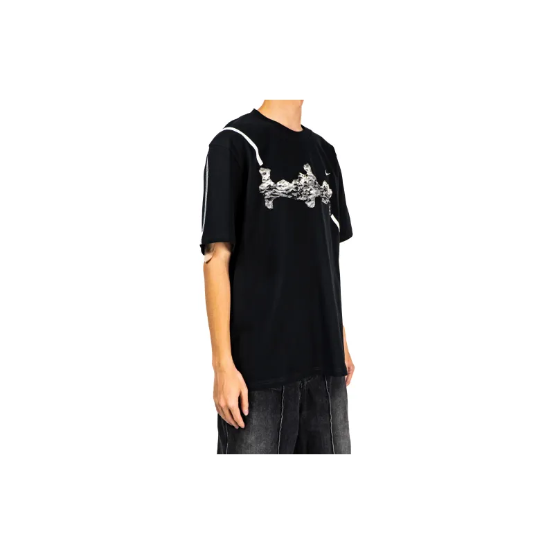 Nike T Shirts Black-4