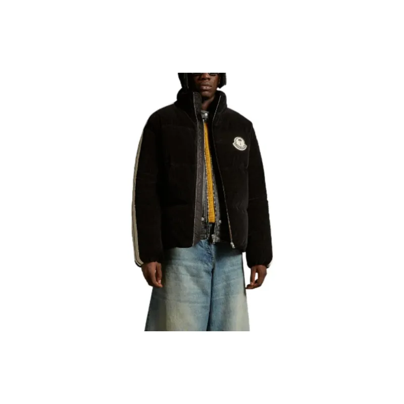 Palm Angels X MONCLER GENIUS MONCLER GENIUS X PALM ANGEL Down Jackets Unisex Black-1
