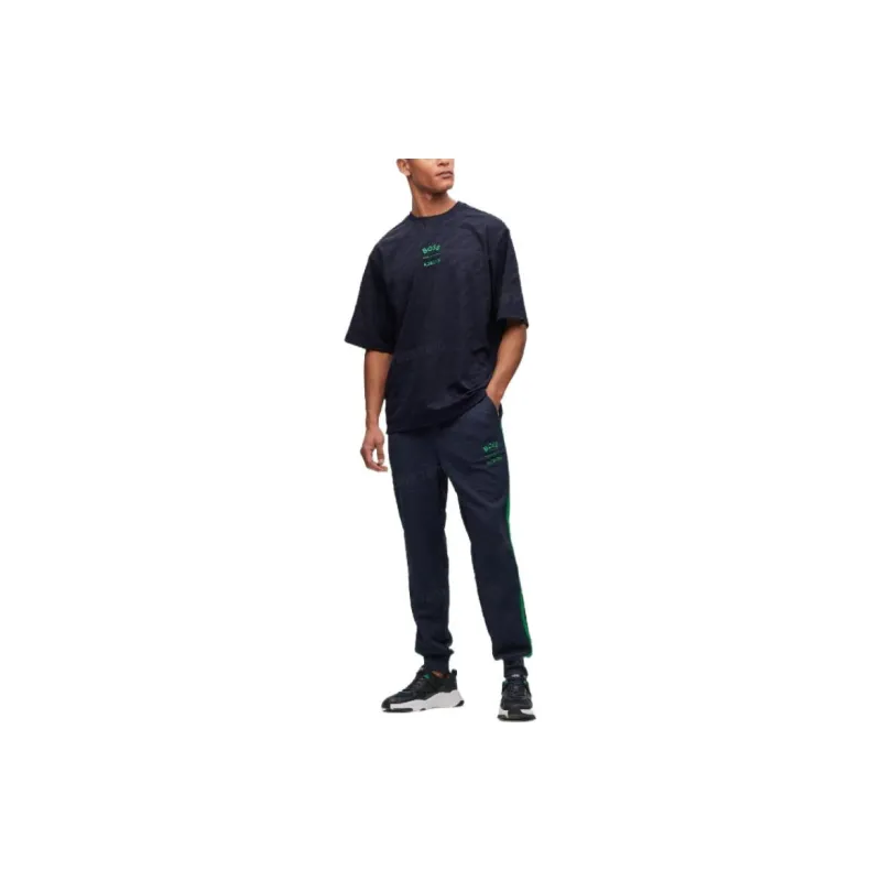 HUGO BOSS x AJBXNG HUGO BOSS X AJBXNG SS23 T Shirt Men's Marine Blue-1