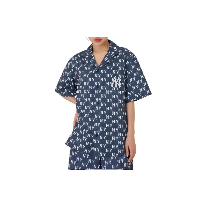 MLB New York Yankees SS24 Shirt Unisex Navy Blue-3