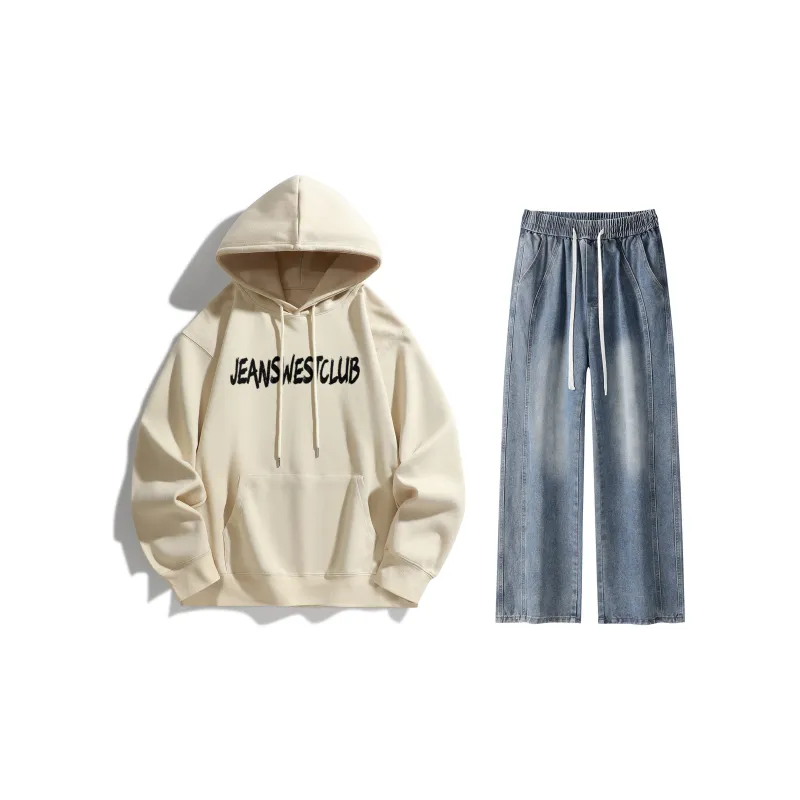 JEANSWEST CLUB Sweatshirt Set Unisex-17