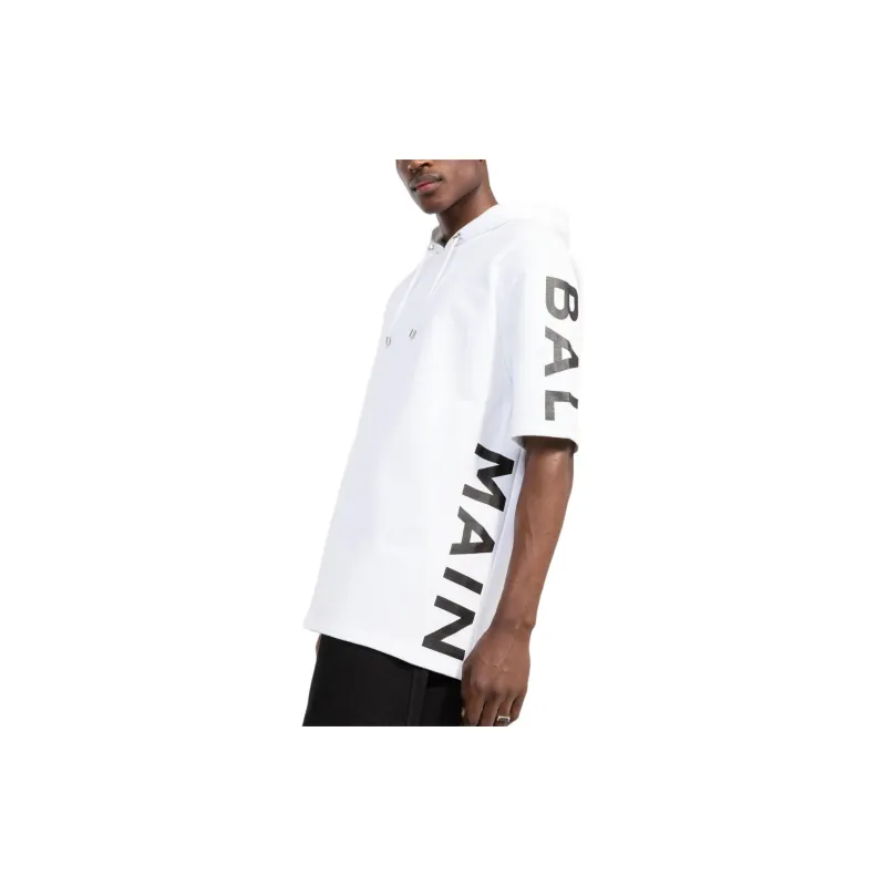 BALMAIN Sweatshirts Men White-3