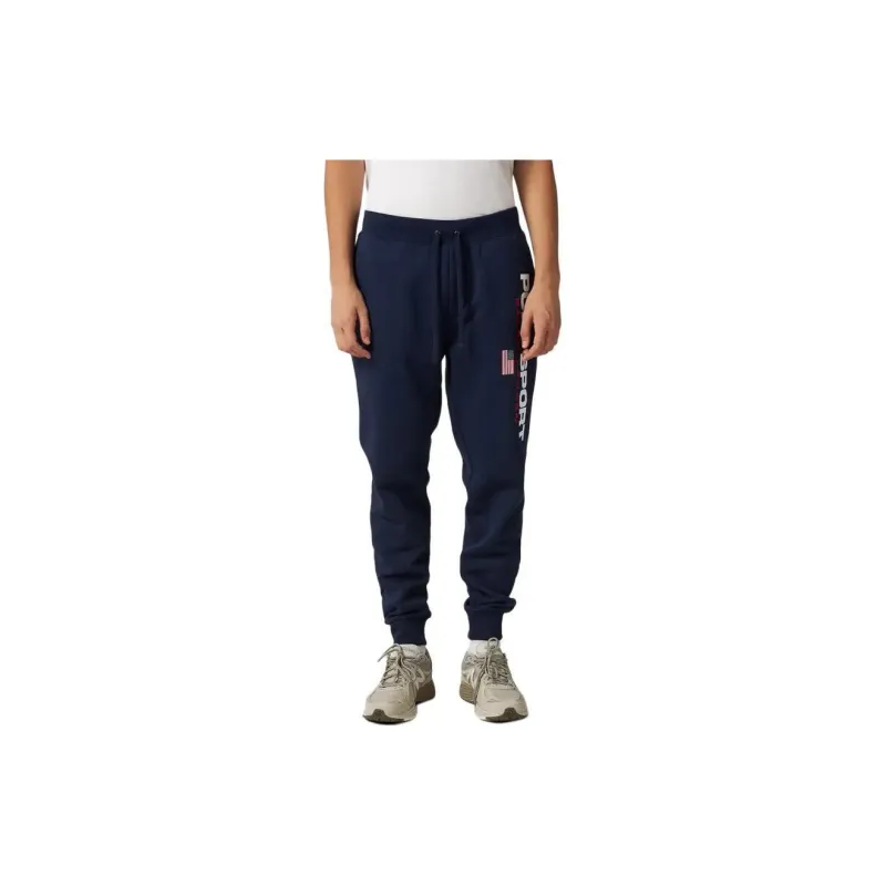 Polo Ralph Lauren Knitted Sports Pants Men's Dark Blue-1