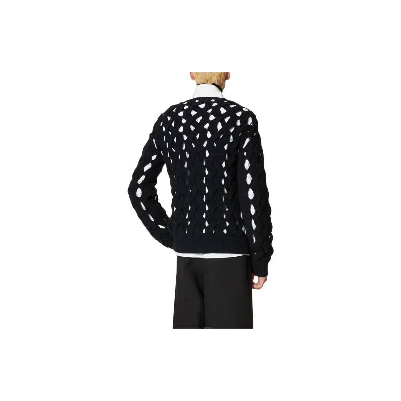 Valentino Cut-Out Detail Knit Jumper-2