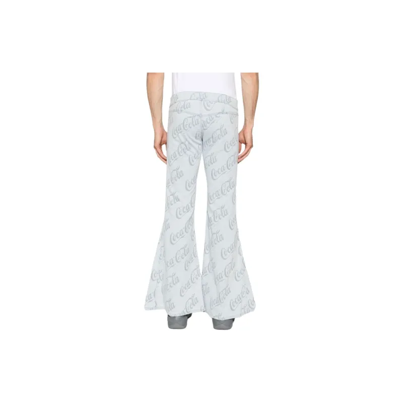 ERL X Coca Cola Jacquard Flared Jeans-2
