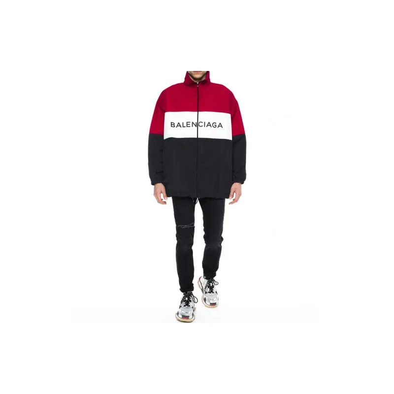 Balenciaga Jackets Men Red-1