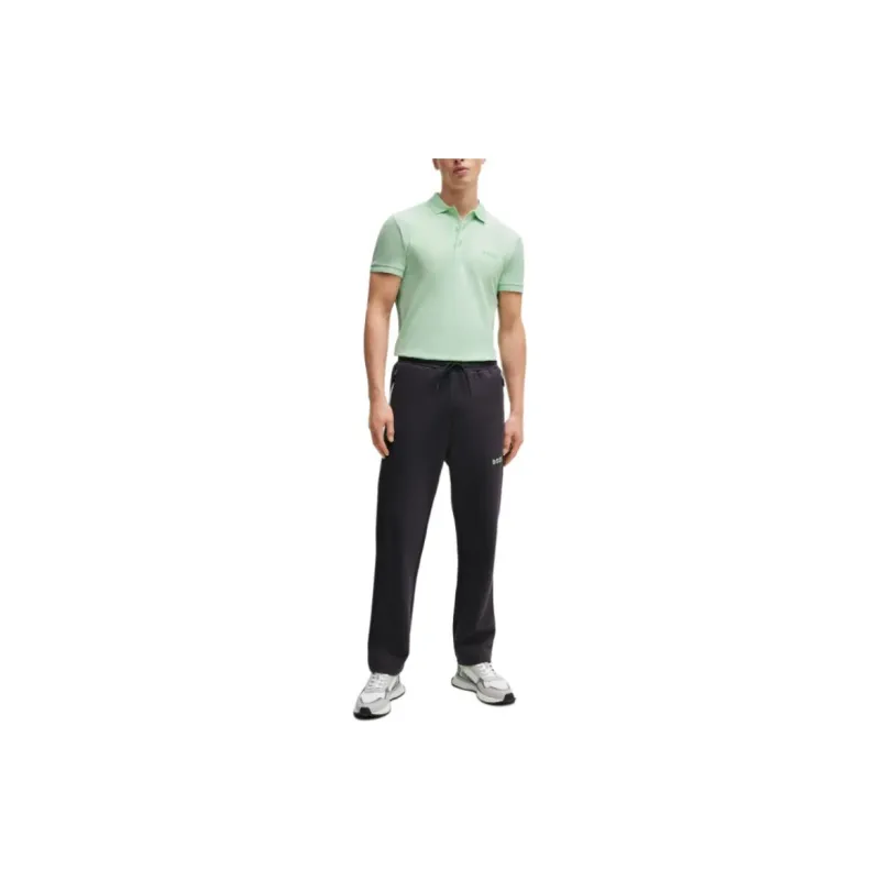 HUGO BOSS SS24 Polo Shirt Men's Natural Green-1