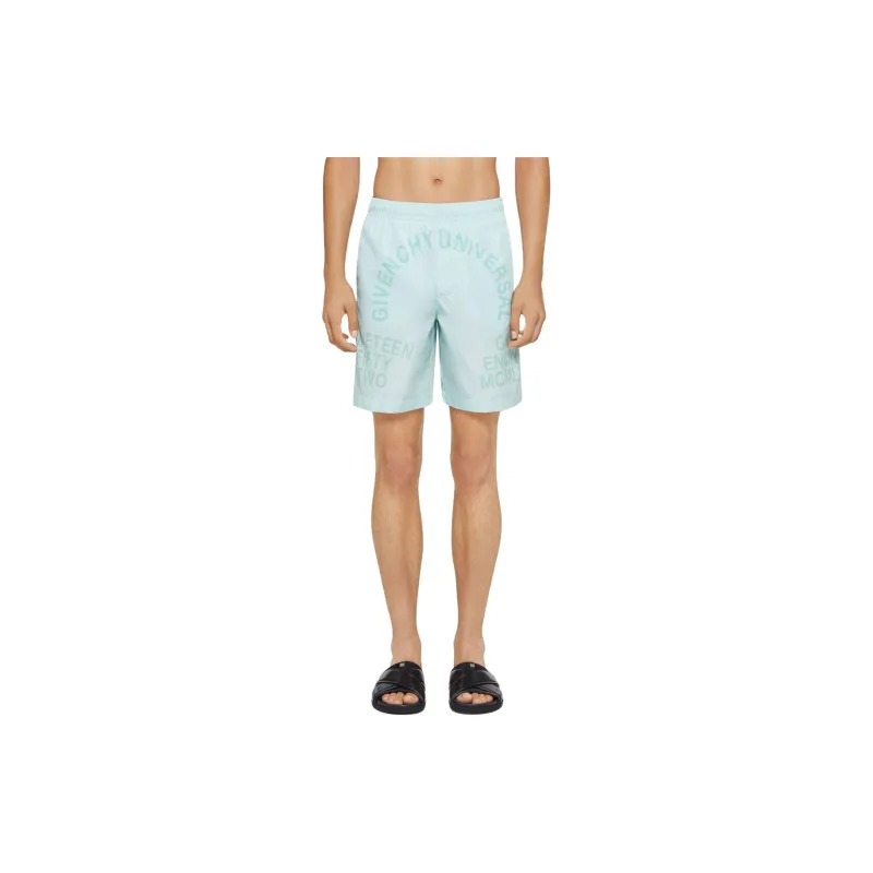 GIVENCHY SS24 Swimming Shorts Men's Mint Green-3