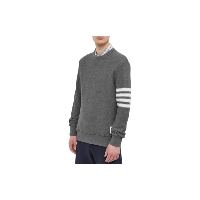 THOM BROWNE· Sweater Men's Gray-3
